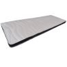 Sur-matelas galonné et mousse 3D